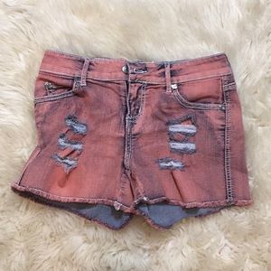 Rust Colored Betsy Johnson Shorts